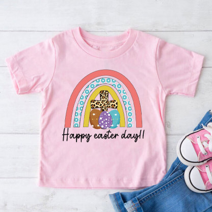Happy Easter Day Christian Kid T-Shirt