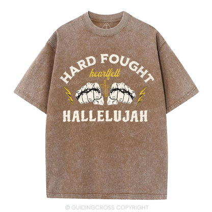 Hard Fought Christian Washed T-Shirt