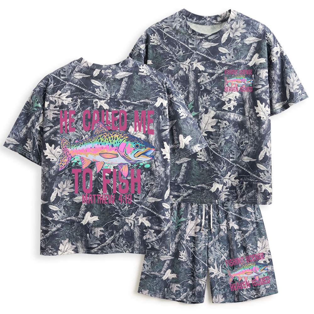 Sample --- Christian Camo T-Shirt & Shorts