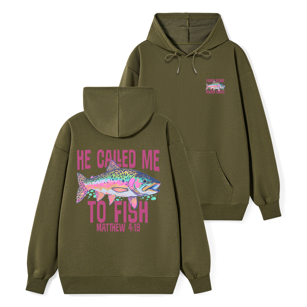 He Called Me To Fish Christian Classic Hoodie