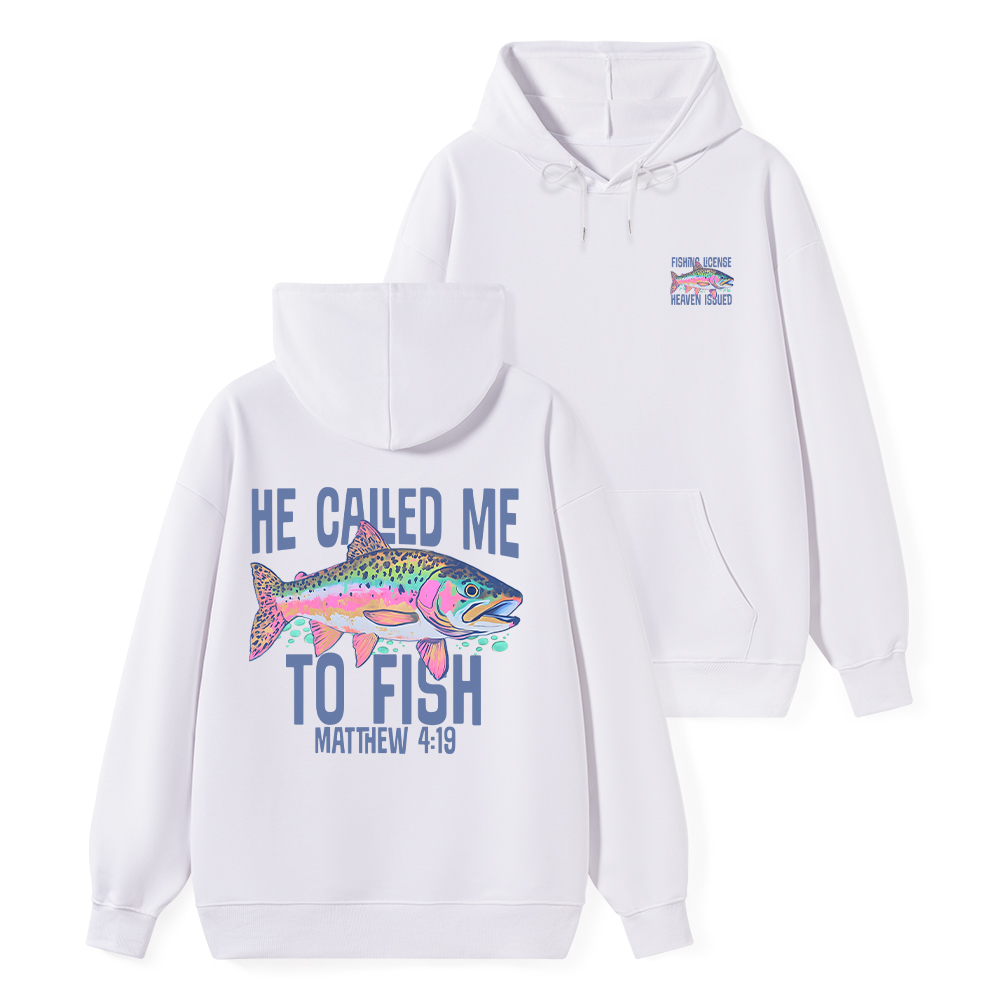 He Called Me To Fish Christian Classic Hoodie