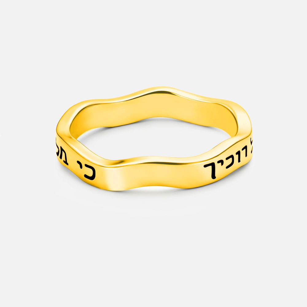 He Conmand His Angle To Guard You Christian 925 Sterling Silver Ring