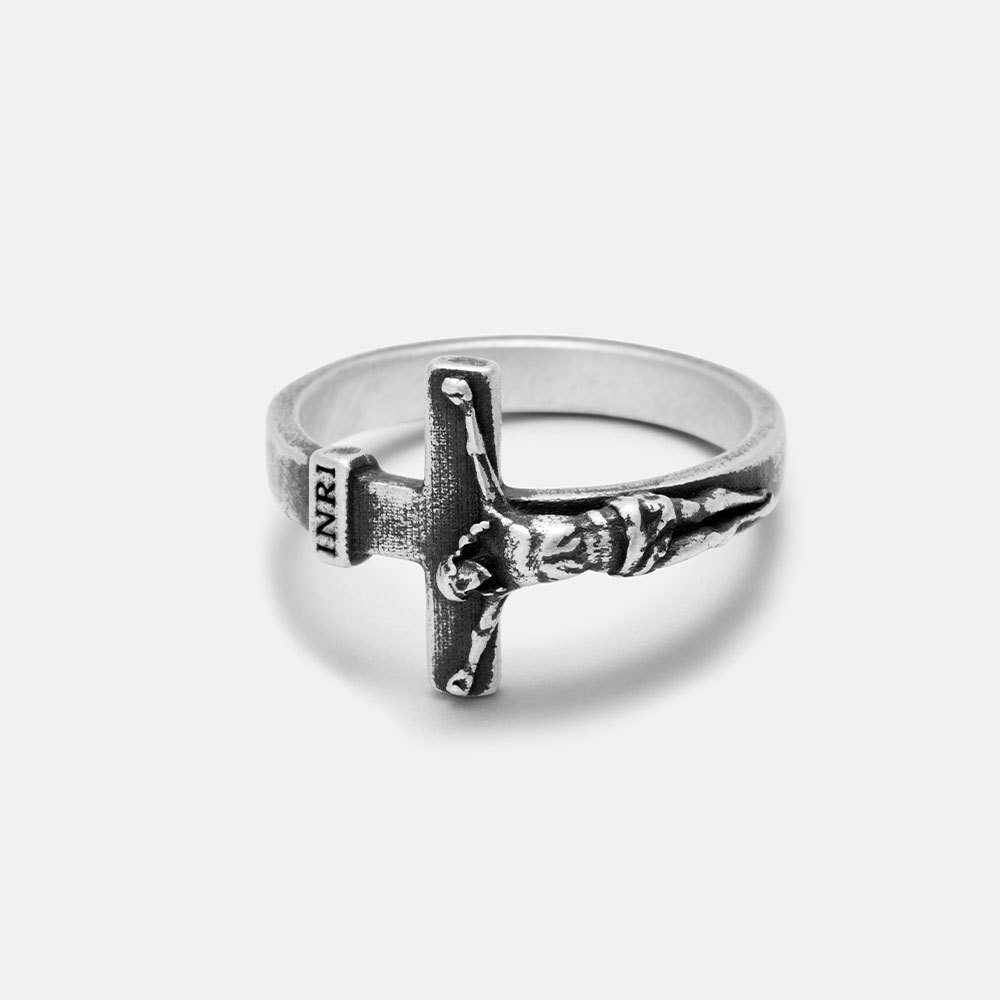 He Died For Us Christian 925 Sterling Silver Ring