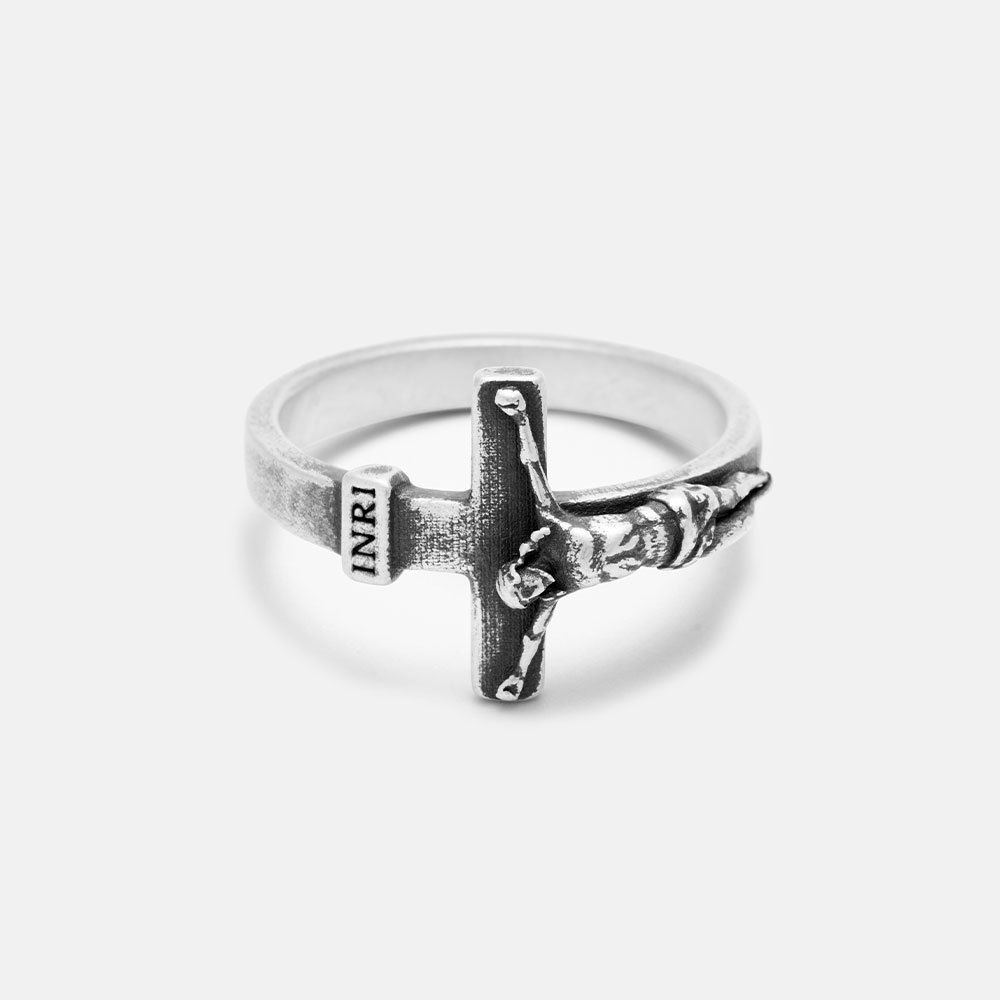 He Died For Us Christian 925 Sterling Silver Ring