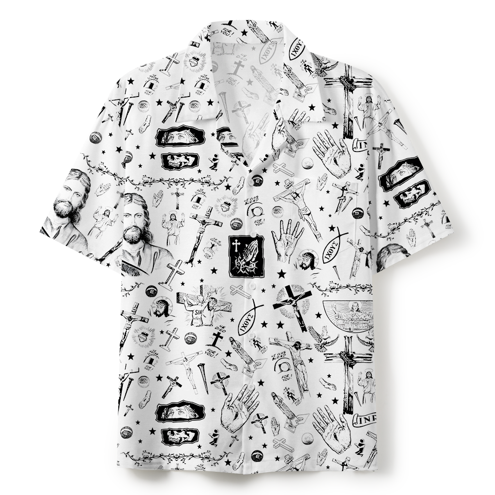He Died For Us Christian Hawaiian Shirt