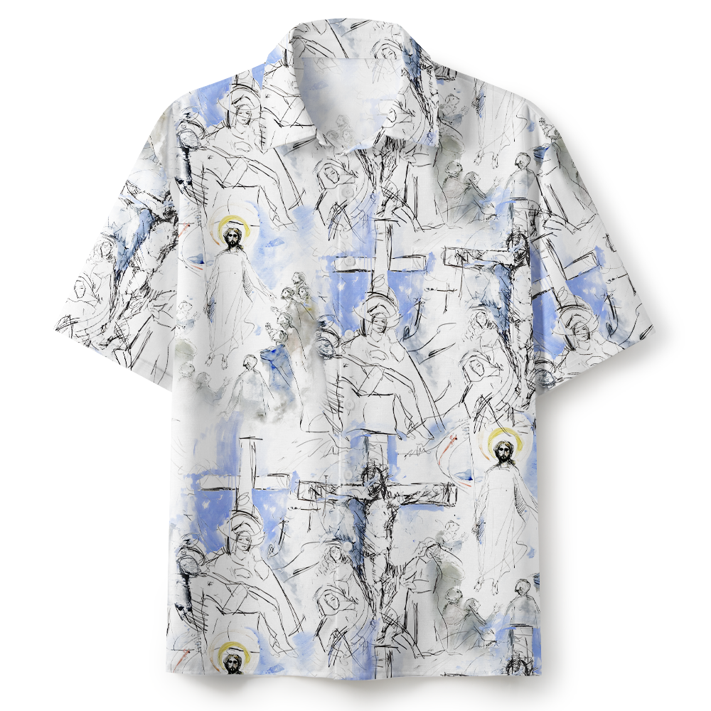 He Died For Us Christian Hawaiian Shirt 