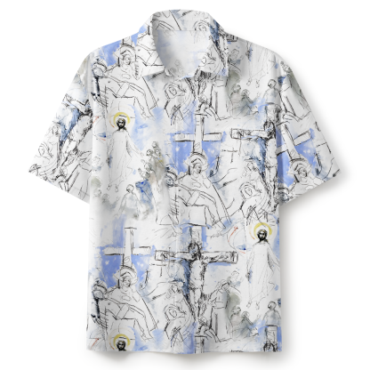 He Died For Us Christian Hawaiian Shirt 