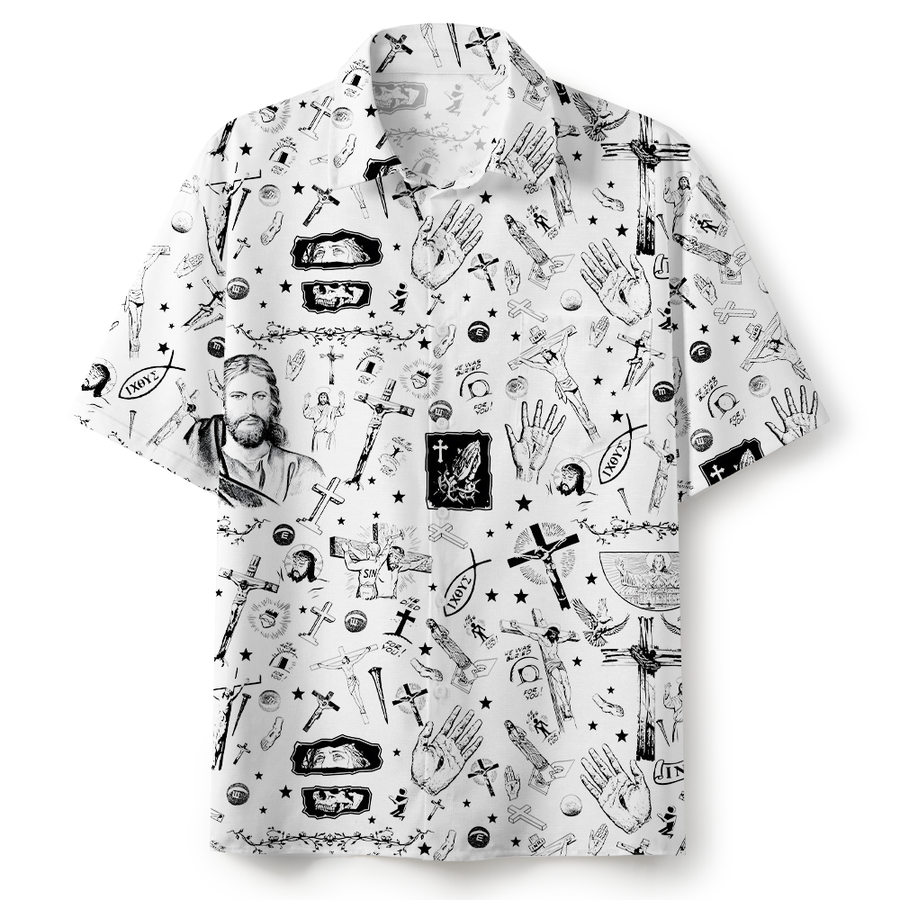 He Died For Us Christian Hawaiian Shirt