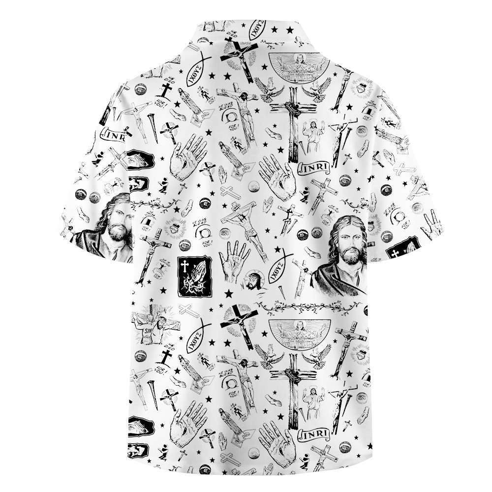 He Died For Us Christian Hawaiian Shirt