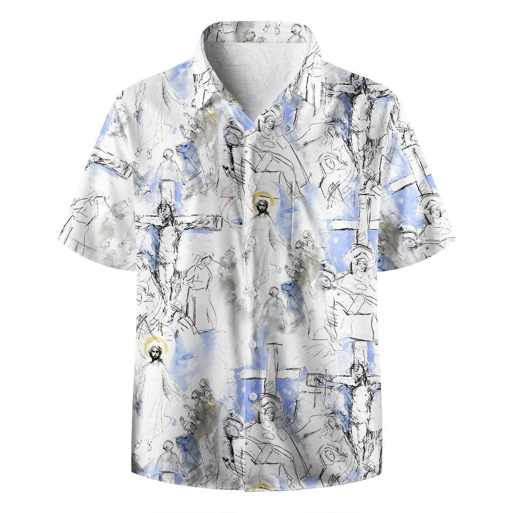 He Died For Us Christian Hawaiian Shirt 