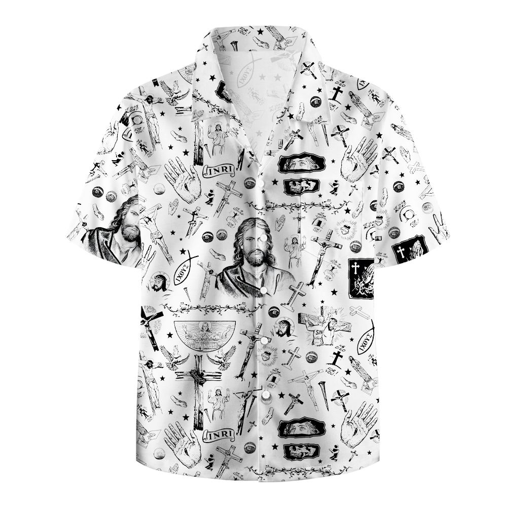 He Died For Us Christian Hawaiian Shirt