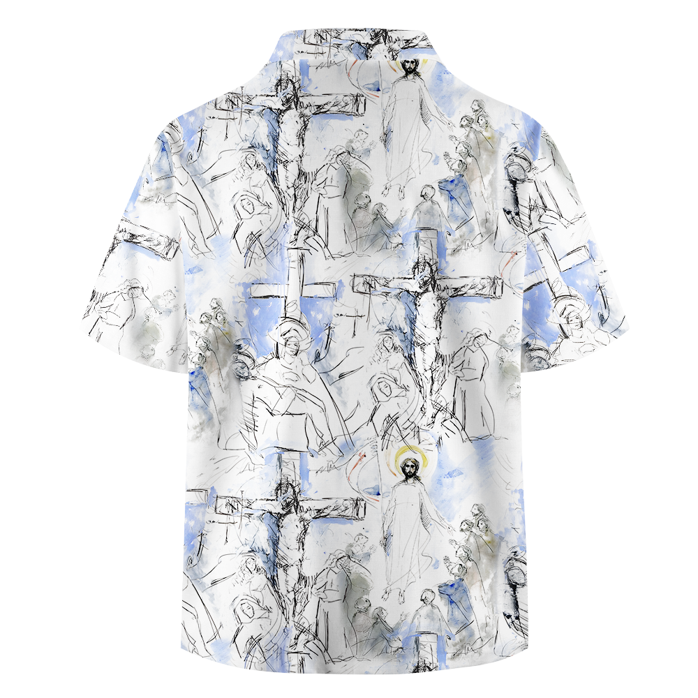 He Died For Us Christian Hawaiian Shirt 