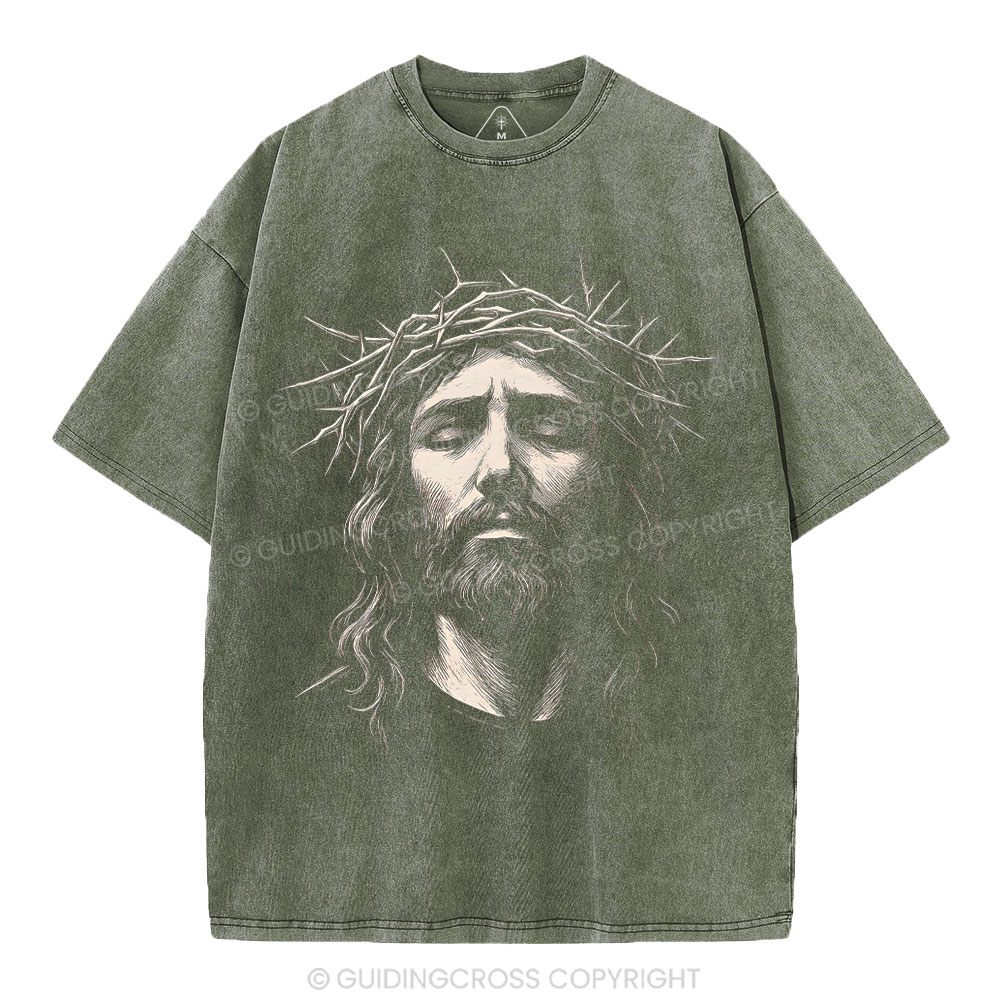 New-Sample Christian Washed T-Shirt Sale - GuidingCross