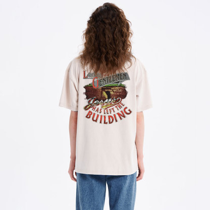 He Has Risen Christian Washed T-Shirt