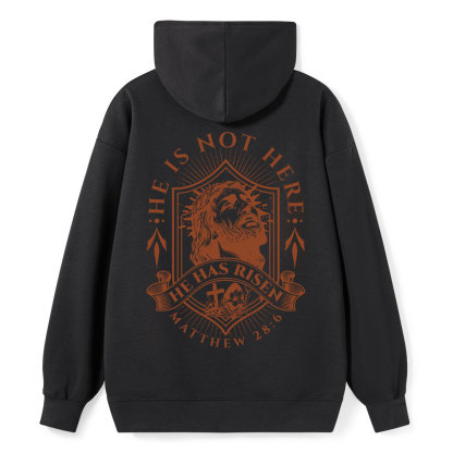 He Is Not Hear Christian Classic Hoodie