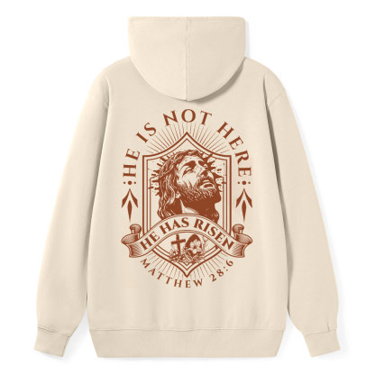 He Is Not Hear Christian Classic Hoodie