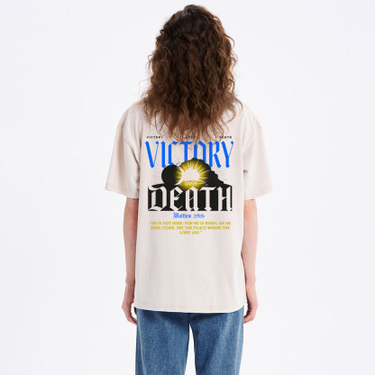 He Is Not Here Christian Washed T-Shirt