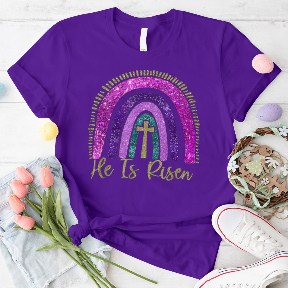 He Is Risen Christian T-Shirt