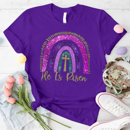 He Is Risen Christian T-Shirt