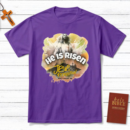 He Is Risen Christian T-Shirt