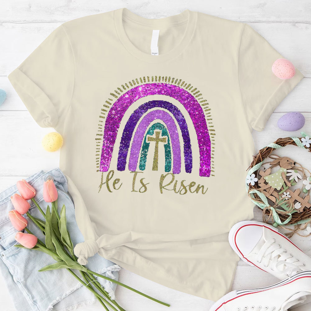 He Is Risen Christian T-Shirt