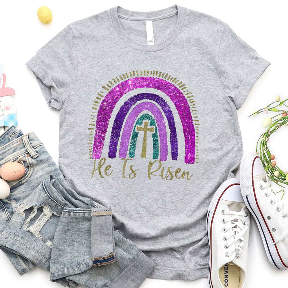 He Is Risen Christian T-Shirt