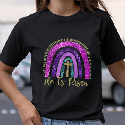 He Is Risen Christian T-Shirt