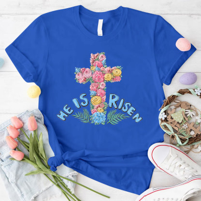 He Is Risen Christian T-Shirt