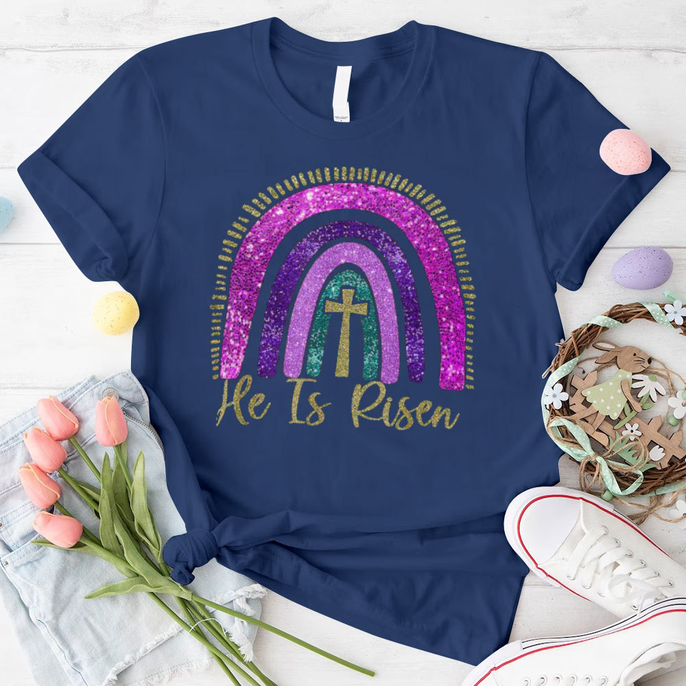 He Is Risen Christian T-Shirt