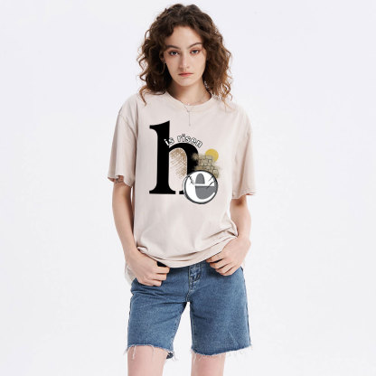 He Is Risen Christian Washed T-Shirt