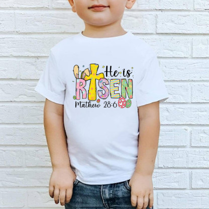 He Is Risen Easter Christian T-Shirt