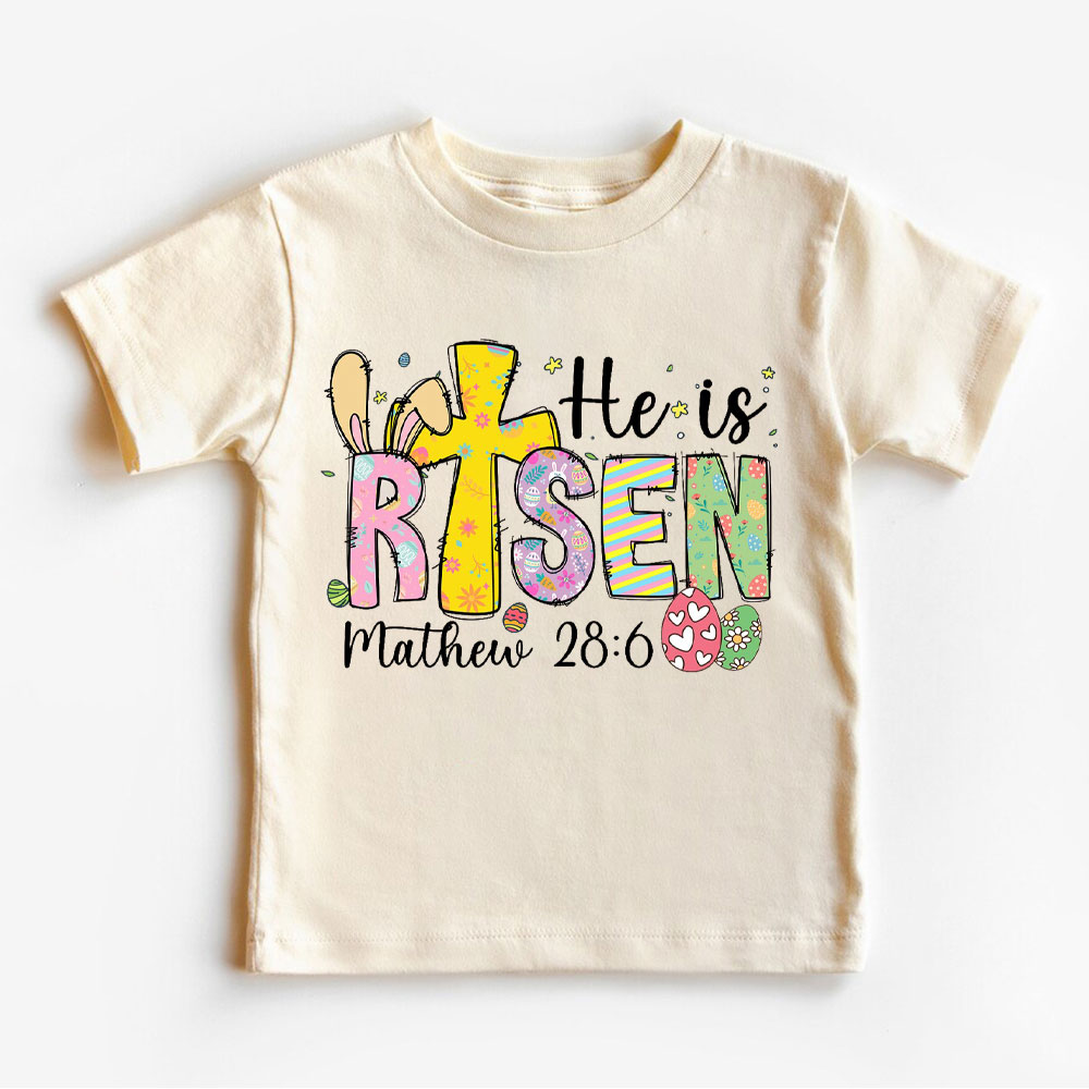 He Is Risen Easter Christian T-Shirt