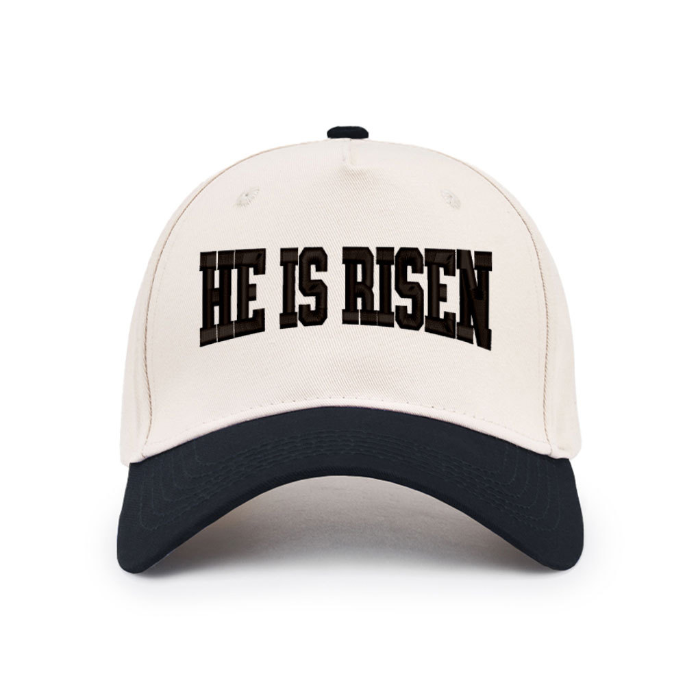 He Is Rizzen Christian Trucker Hat
