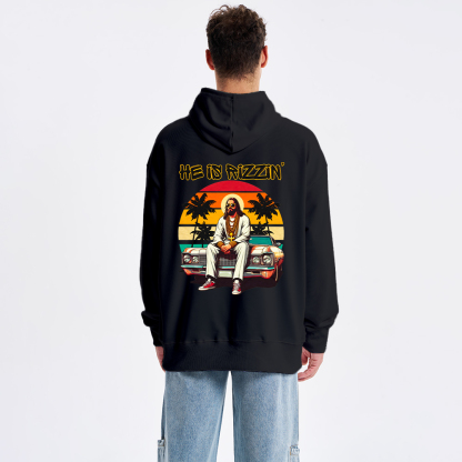 He Is Rizzin Christian Classic Hoodie