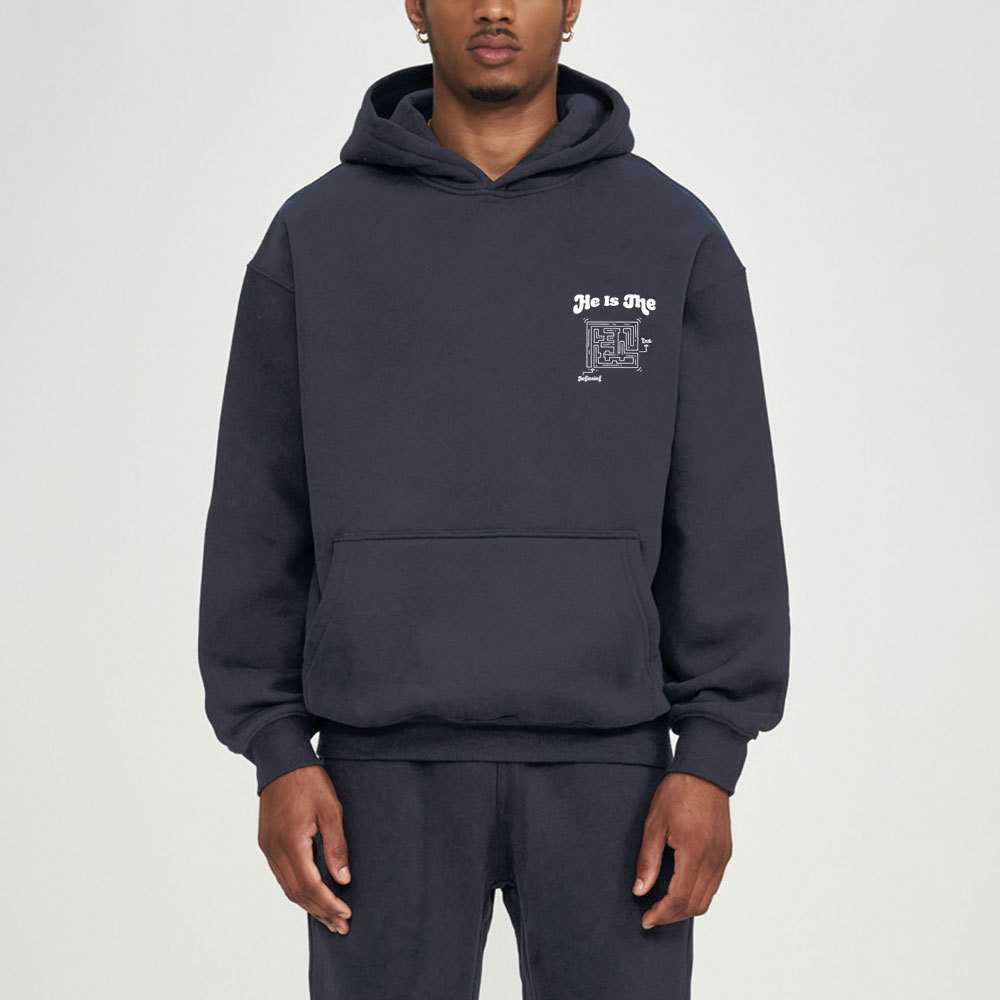 He Is The Beginning Christian Fleece hoodie Set