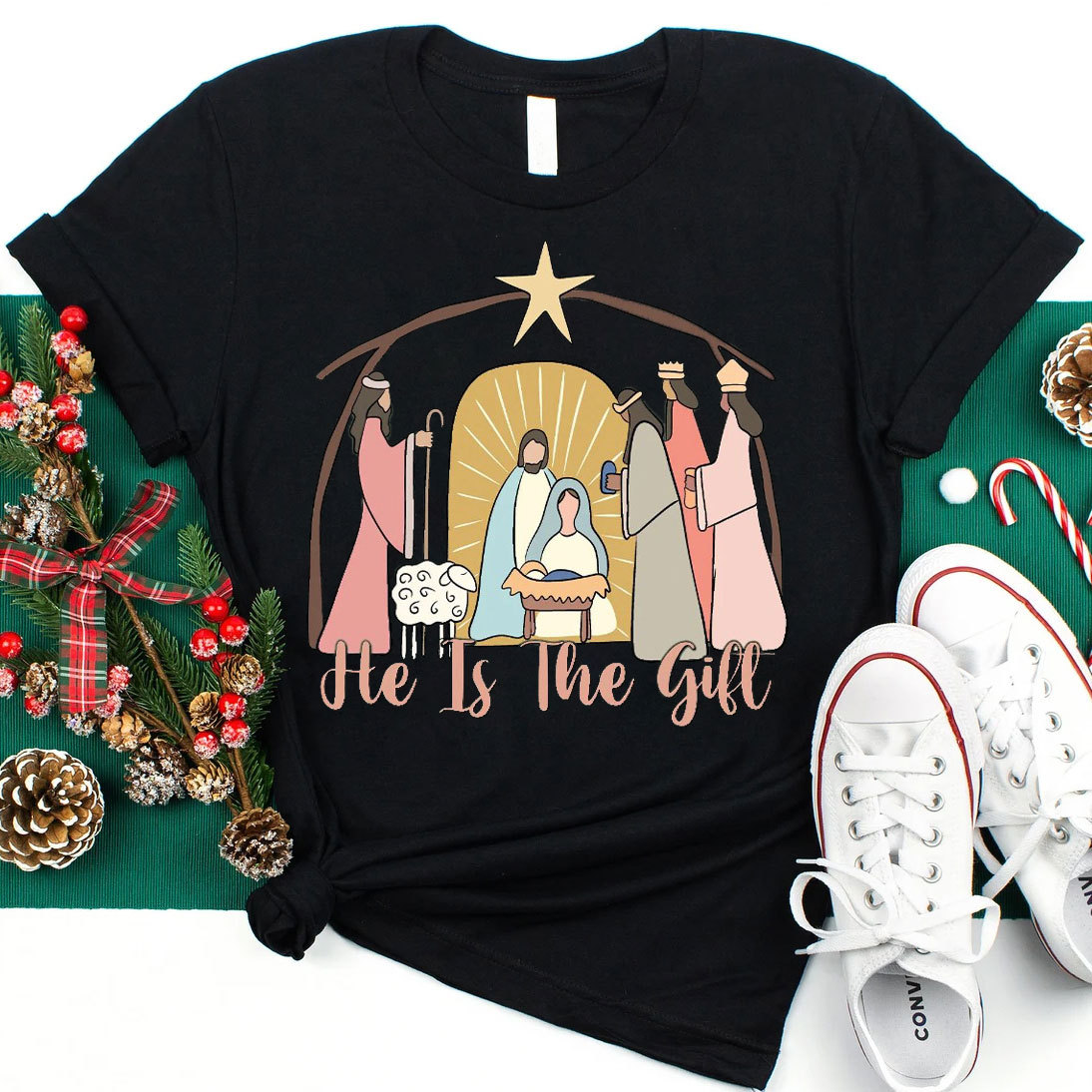He Is The Gift Christian T-Shirt