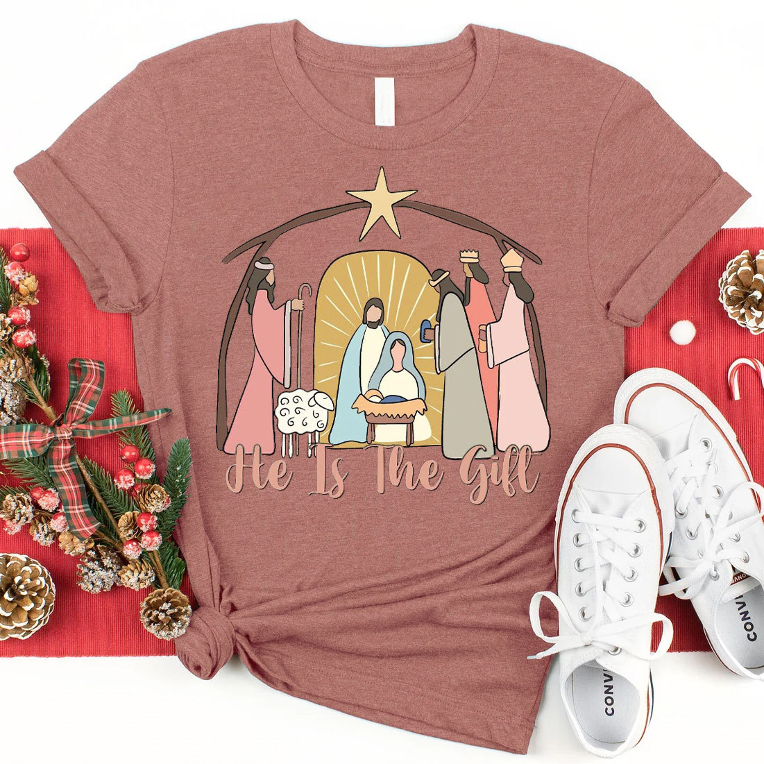 He Is The Gift Christian T-Shirt