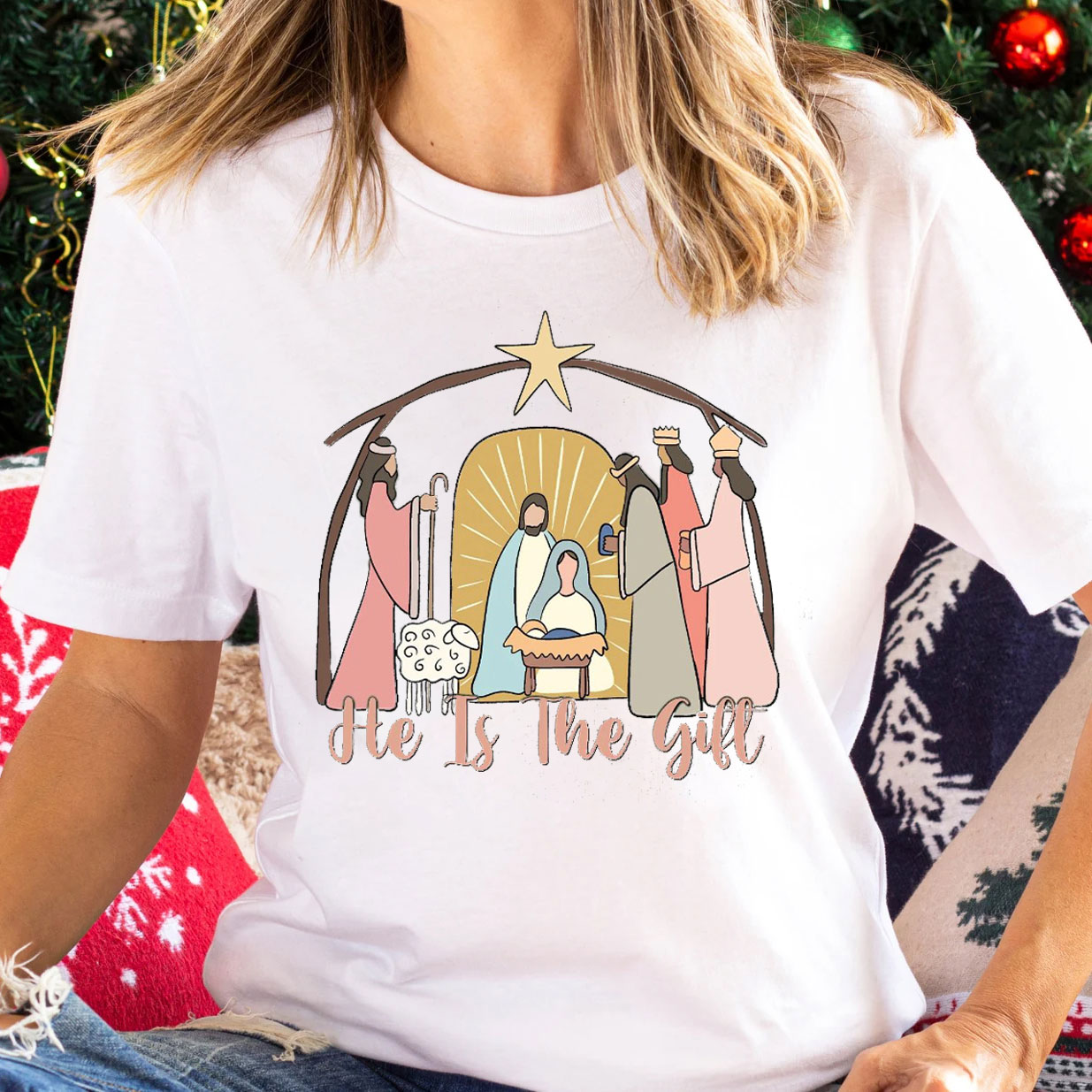 He Is The Gift Christian T-Shirt