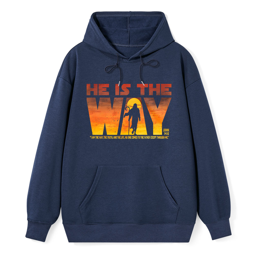 He Is The Way Christian Hoodie