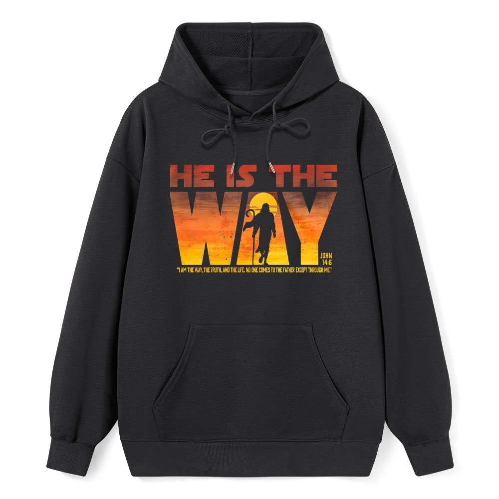 He Is The Way Christian Hoodie
