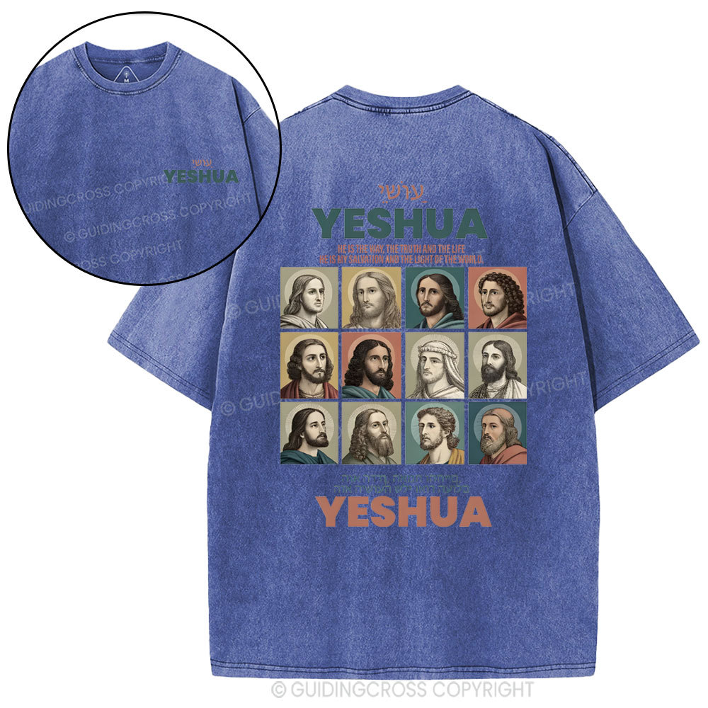 He Is The Way Christian Washed T-Shirt