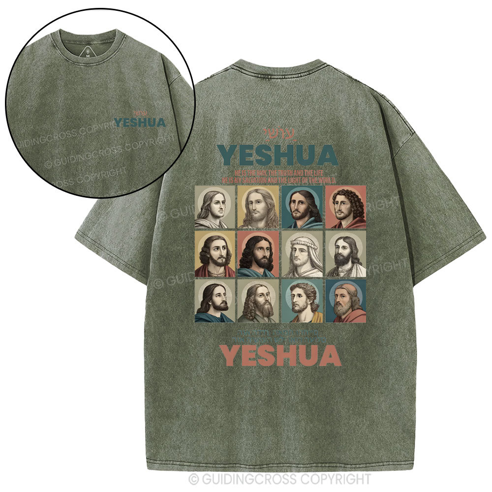 He Is The Way Christian Washed T-Shirt