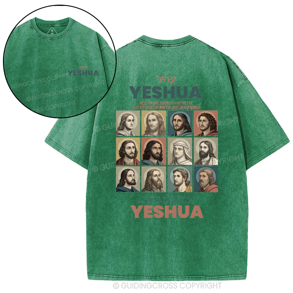 He Is The Way Christian Washed T-Shirt