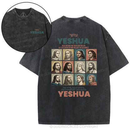 He Is The Way Christian Washed T-Shirt
