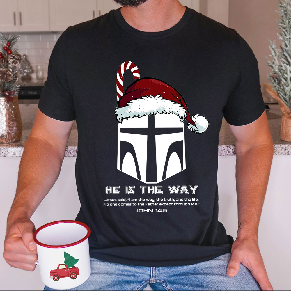 He Is The Way Jesus Christmas T-Shirt