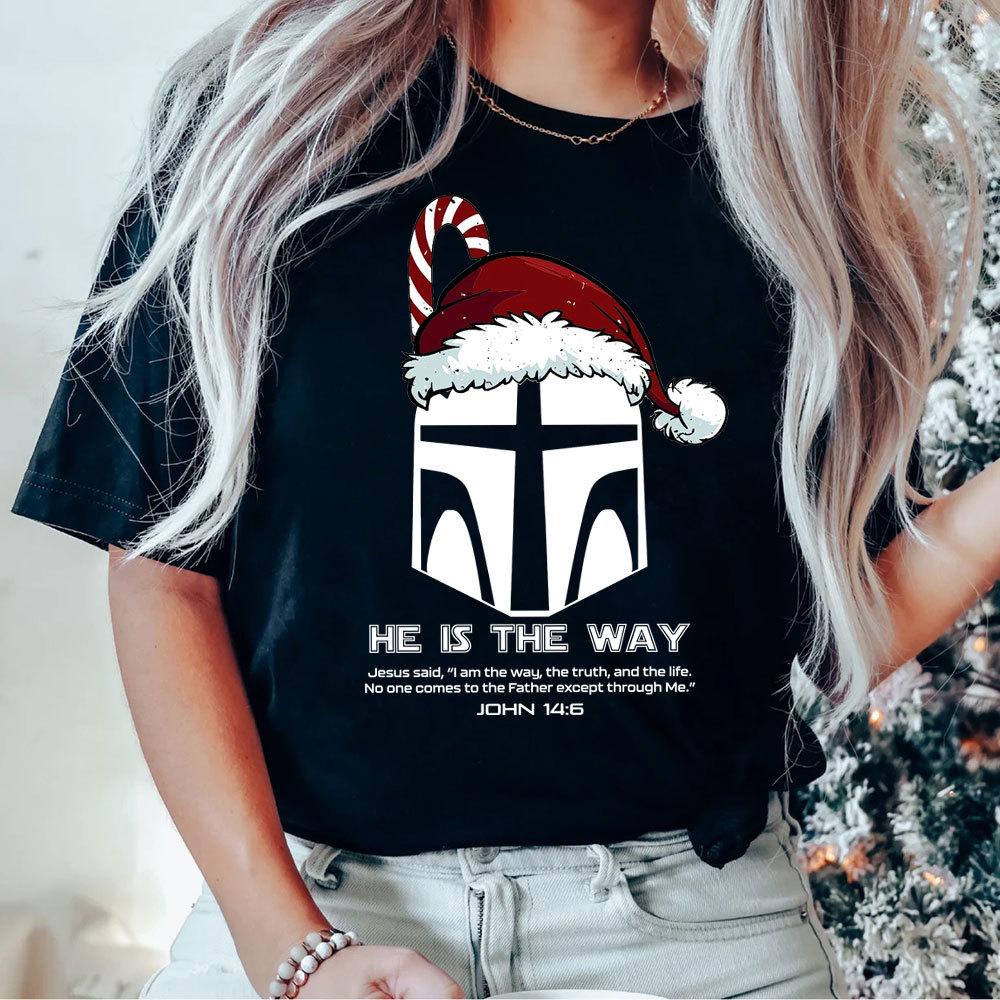 He Is The Way Jesus Christmas T-Shirt