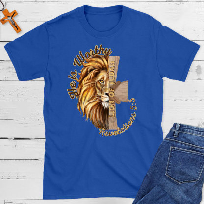 He Is Worthy Christian T-Shirt