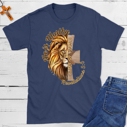 He Is Worthy Christian T-Shirt