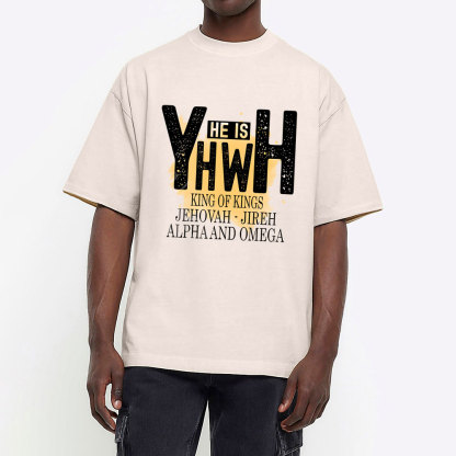 He Is YHWH  Christian Washed T-Shirt