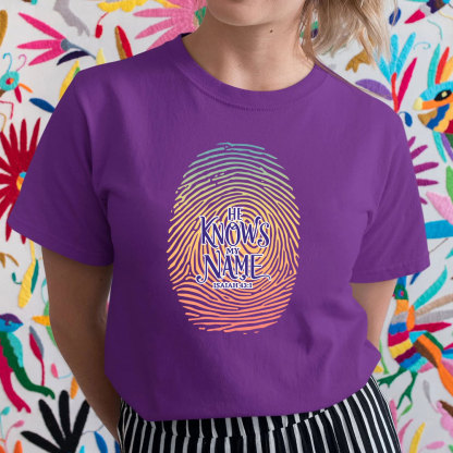 He Knows My Name Christian T-Shirt